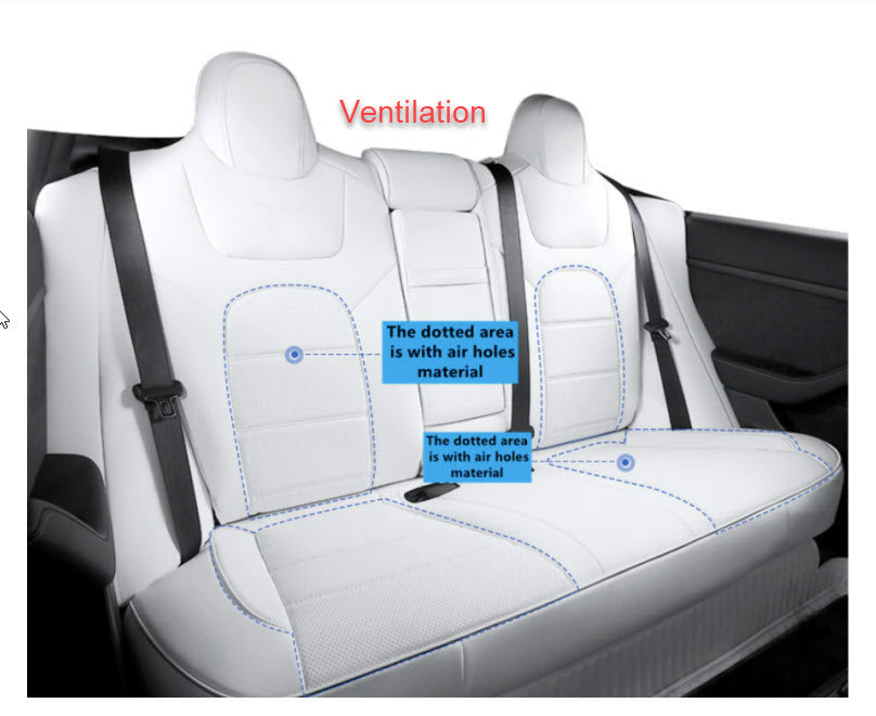 NEW ARRIVAL! Tesla Model 3 Customized FULL SURROUND CAR SEAT ARMOR - LIMITED TIME AUTOMATIC DISCOUNT AT CHECKOUT!
