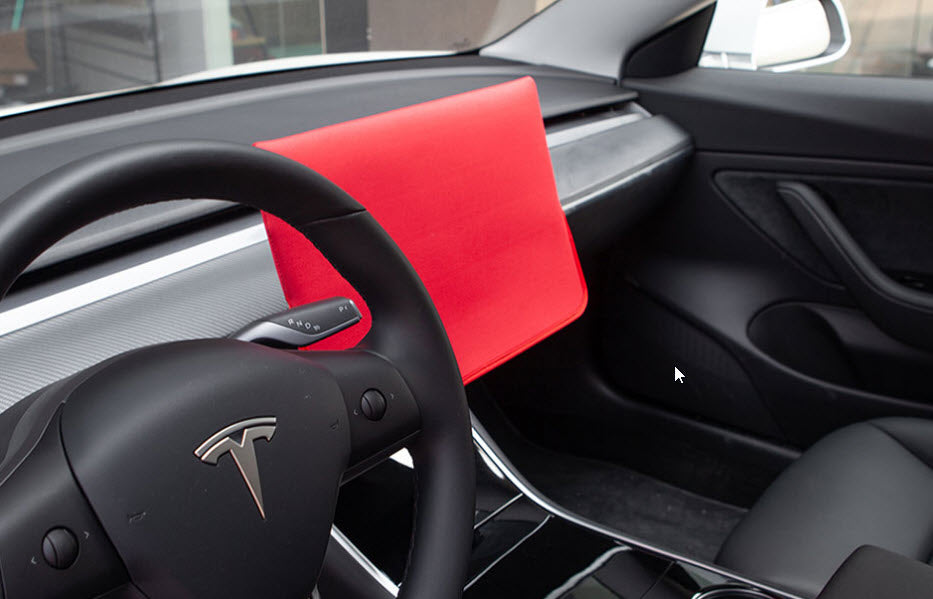 NEW - Tesla Model 3 Model Y Screen Heat Protection Cover - Slip On