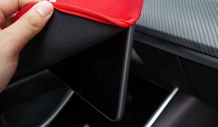 Tesla model 3 model Y red screen heat protection cover