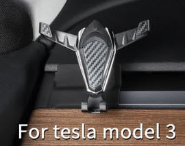 Tesla model 3 smartphone holder